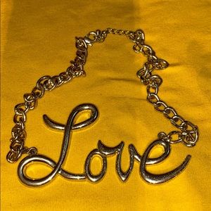 Love Word Necklace